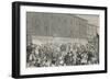 Those Arrested from Romagna Movement Being Taken to Bologna, Unification Era, Italy-null-Framed Giclee Print