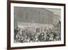 Those Arrested from Romagna Movement Being Taken to Bologna, Unification Era, Italy-null-Framed Giclee Print