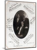 Those Ebony Offenbachs, Johnson Brothers and Cole-Science Source-Mounted Giclee Print