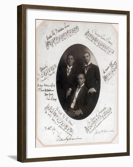 Those Ebony Offenbachs, Johnson Brothers and Cole-Science Source-Framed Giclee Print