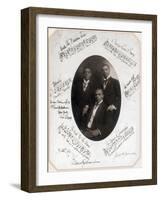 Those Ebony Offenbachs, Johnson Brothers and Cole-Science Source-Framed Premium Giclee Print