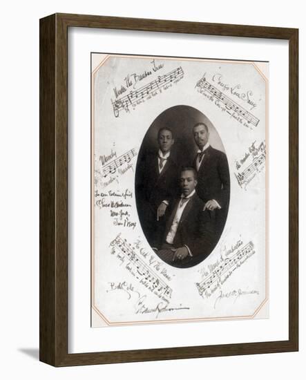 Those Ebony Offenbachs, Johnson Brothers and Cole-Science Source-Framed Premium Giclee Print