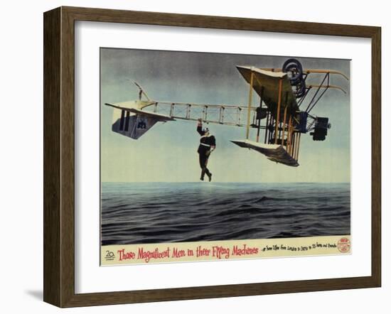 Those Magnificent Men in Their Flying Machines, 1965-null-Framed Art Print