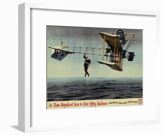 Those Magnificent Men in Their Flying Machines, 1965-null-Framed Art Print