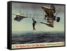 Those Magnificent Men in Their Flying Machines, 1965-null-Framed Stretched Canvas