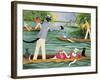 Those Summer Punts-Pat Scott-Framed Giclee Print