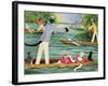 Those Summer Punts-Pat Scott-Framed Giclee Print