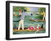 Those Summer Punts-Pat Scott-Framed Giclee Print