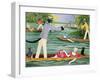 Those Summer Punts-Pat Scott-Framed Giclee Print