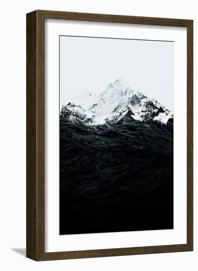 Those Waves Were Like Mountains-Robert Farkas-Framed Art Print