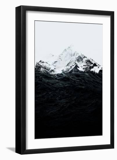 Those Waves Were Like Mountains-Robert Farkas-Framed Art Print