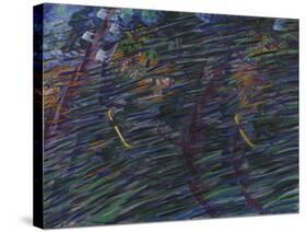 Those Who Go or Study for "States of Mind" - "Those Who Start" or Those Who Go-Umberto Boccioni-Stretched Canvas