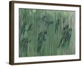 Those Who Stay or Study for "States of Mind" or "Those Who Stay" or States of Mind (I)-Umberto Boccioni-Framed Giclee Print