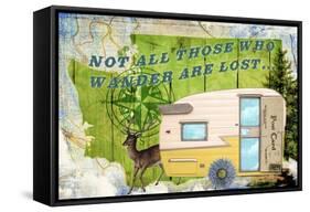 Those Who Wander-Sandy Lloyd-Framed Stretched Canvas