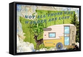 Those Who Wander-Sandy Lloyd-Framed Stretched Canvas