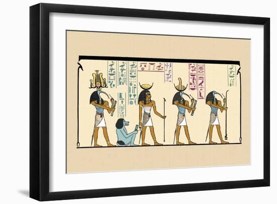 Thoth, Lord of Writing-J. Gardner Wilkinson-Framed Art Print