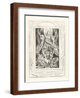 Thou Hast Fulfilled the Judgment of the Wicked, 1825-William Blake-Framed Giclee Print