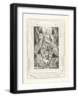 Thou Hast Fulfilled the Judgment of the Wicked, 1825-William Blake-Framed Giclee Print