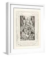 Thou Hast Fulfilled the Judgment of the Wicked, 1825-William Blake-Framed Giclee Print