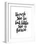 Though She Be But Little-Brett Wilson-Framed Art Print