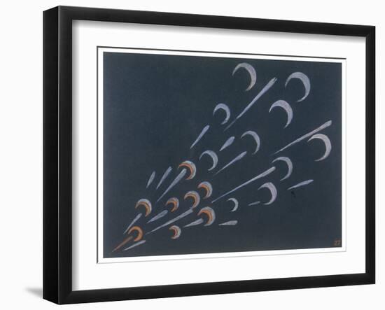Thought-Forms: Sudden Fright-Annie Besant-Framed Art Print