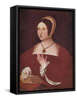 Thought to be 'Margaret Tudor', c1528 (c1924)-Jan Gossaert-Framed Stretched Canvas