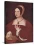 Thought to be 'Margaret Tudor', c1528 (c1924)-Jan Gossaert-Stretched Canvas