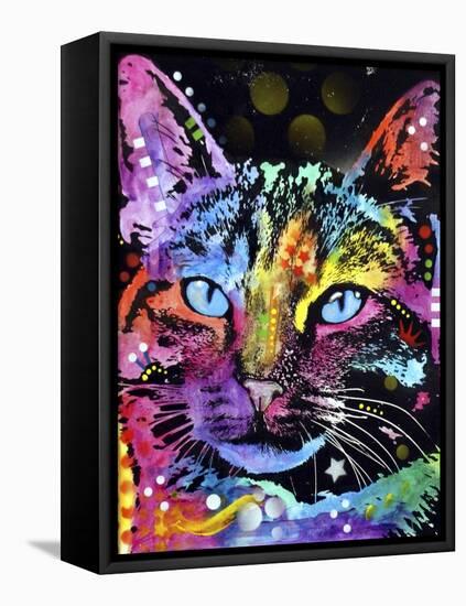 Thoughtful Cat-Dean Russo-Framed Stretched Canvas