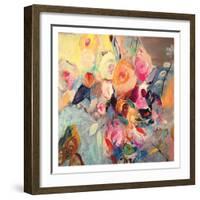 Thoughtful Flowers-Daisy D-Framed Art Print