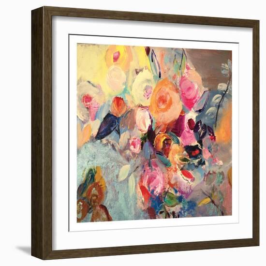 Thoughtful Flowers-Daisy D-Framed Art Print