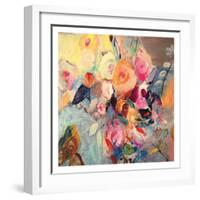 Thoughtful Flowers-Daisy D-Framed Art Print