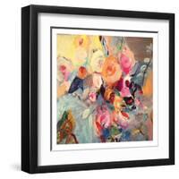 Thoughtful Flowers-Daisy D-Framed Art Print