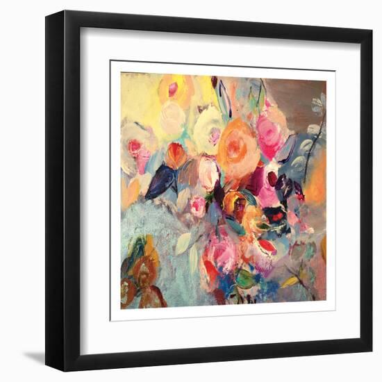 Thoughtful Flowers-Daisy D-Framed Art Print