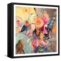 Thoughtful Flowers-Daisy D-Framed Stretched Canvas
