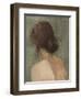 Thoughtful II Neutral Crop-Albena Hristova-Framed Art Print