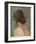 Thoughtful II Neutral Crop-Albena Hristova-Framed Art Print