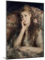 Thoughtful, La Pensee-Pierre-Auguste Renoir-Mounted Giclee Print