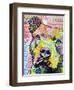 Thoughtful Pit Bull This Years Love 2013 Part 1-Dean Russo-Framed Giclee Print