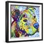 Thoughtful Pit Bull This Years Love 2013 Part 2-Dean Russo-Framed Giclee Print