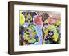 Thoughtful Pit Bull This Years Love 2013 Part 3-Dean Russo-Framed Giclee Print