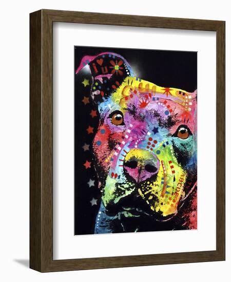 Thoughtful Pit-Dean Russo-Framed Giclee Print