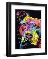Thoughtful Pit-Dean Russo-Framed Giclee Print