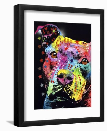 Thoughtful Pit-Dean Russo-Framed Giclee Print