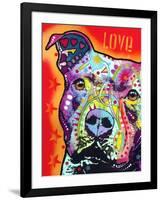 Thoughtful Pitbull-Dean Russo-Framed Giclee Print