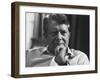 Thoughtful Portrait of Governor of Georgia, Jimmy Carter-Stan Wayman-Framed Photographic Print