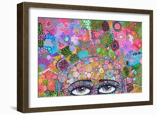 Thoughts in my Head-Noemi Ibarz-Framed Art Print