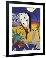 Thoughts on a Desert Moon-Jan Panico-Framed Giclee Print