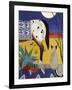 Thoughts on a Desert Moon-Jan Panico-Framed Giclee Print