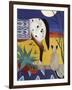 Thoughts on a Desert Moon-Jan Panico-Framed Giclee Print