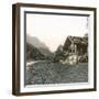 Thoune (Switzerland), a Chalet, Circa 1860-Leon, Levy et Fils-Framed Photographic Print